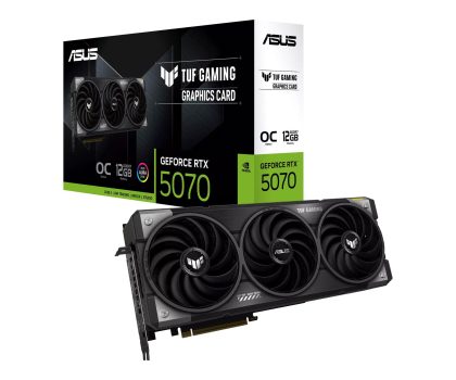 Karta graficzna ASUS GeForce RTX 5070 TUF Gaming OC 12GB GDDR7 DLSS4